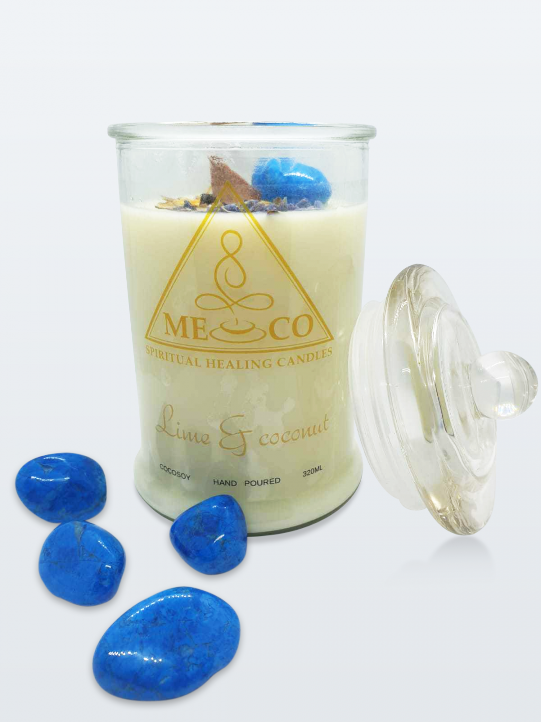 MECO Lime & Coconut Candle